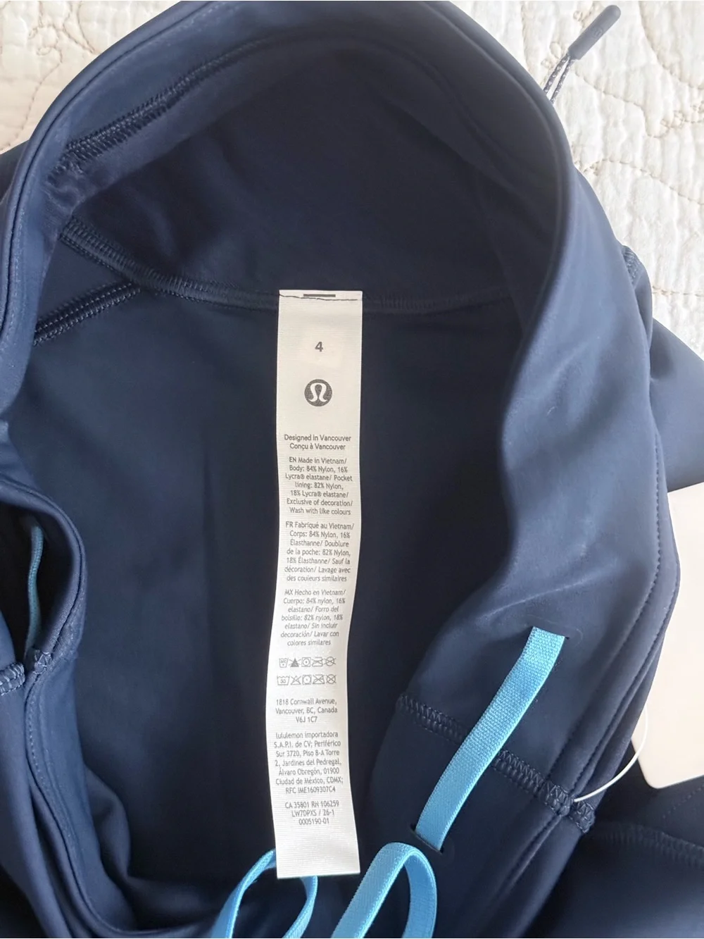 Lululemon Fast and Free HR Short 8” Drawcord Size 4 NWT